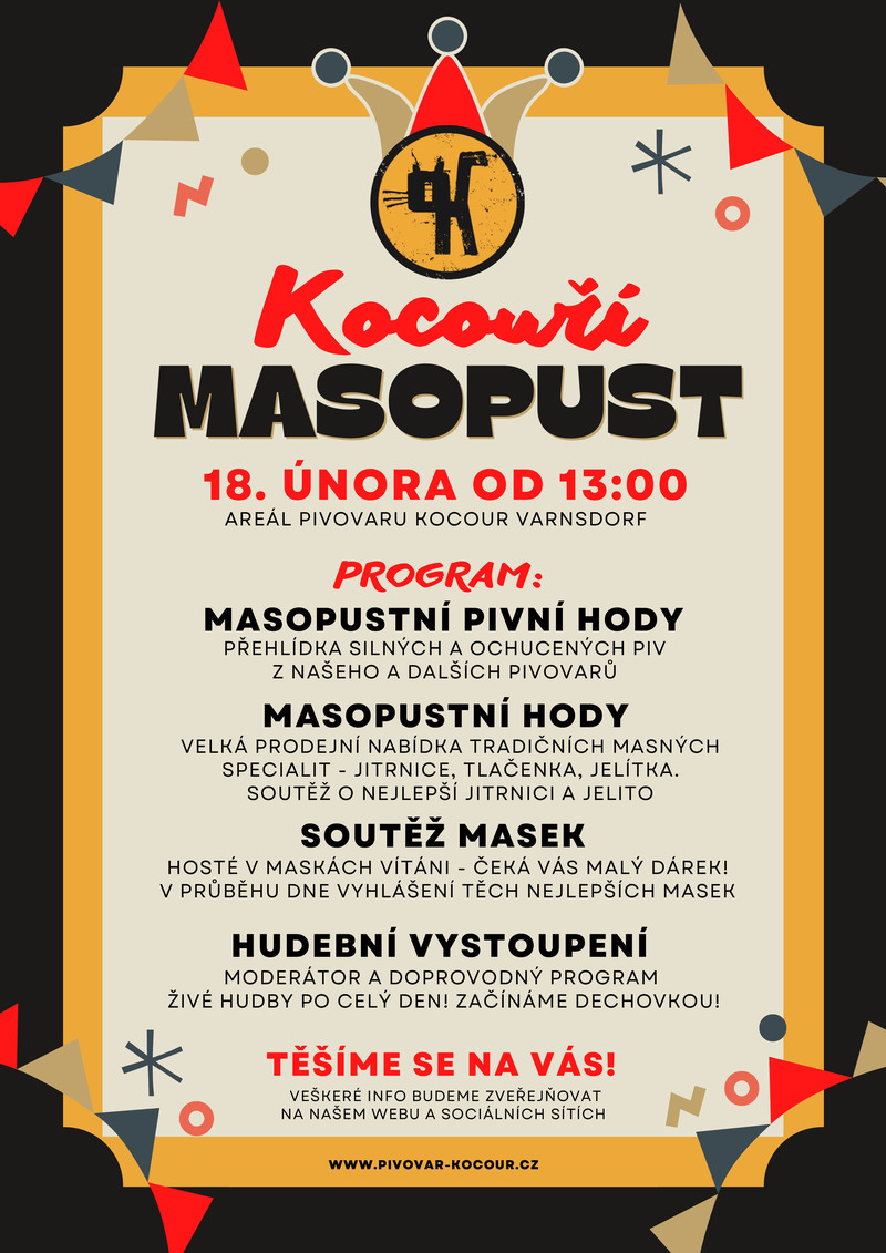 Pivovarský masopust 2023
