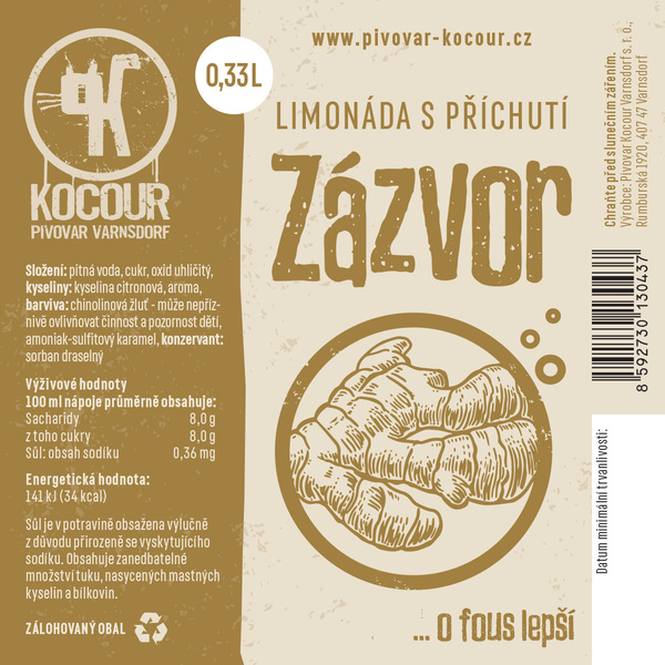 Zázvorová limonáda | WebJET CMS